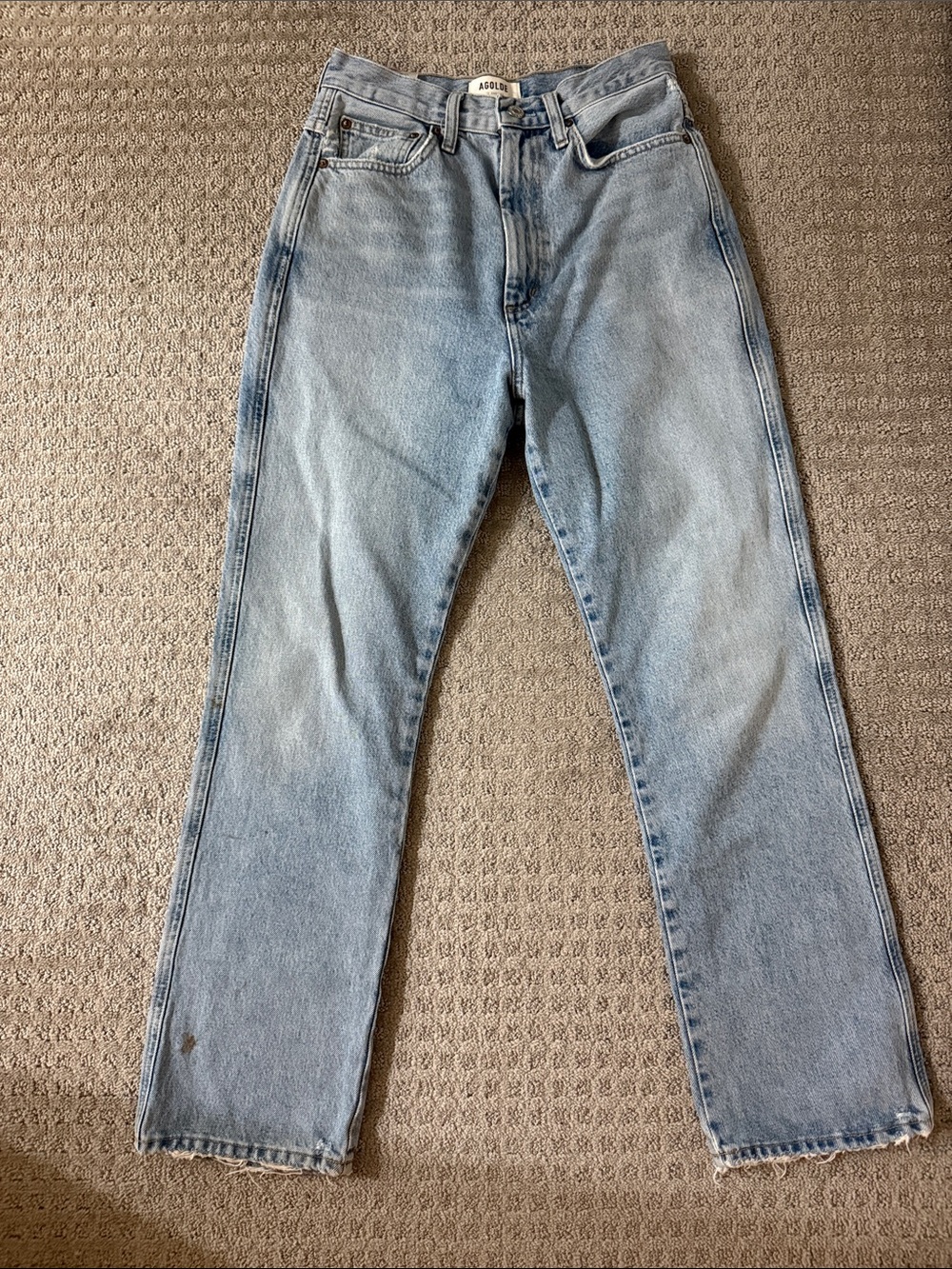 Agolde Pinch High Rise Kick Jeans